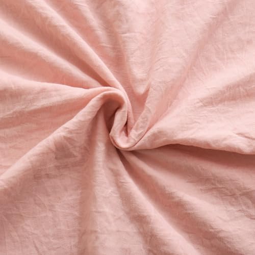 Merryword Pink Pillow Shams Pink and White Reversible King Pillowcases Cute - Image 6