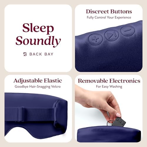 SilkSound Bluetooth Sleep Mask, 100% Mulberry Silk Headphones - Image 6