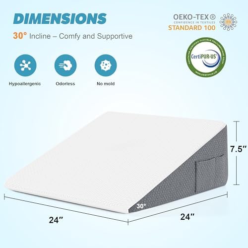 Yojoker Wedge Pillow for Sleeping - Image 6