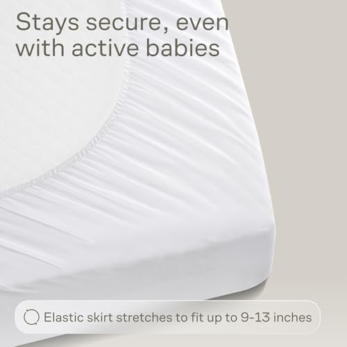 Niagara Crib 2 Pack 100% Waterproof Mattress Protector, Soft Breathable Crib - Image 7
