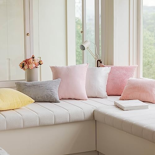 Home Brilliant Pillow Covers 22x22 2 Packs Pillows Decorative Throw Pillows - Image 3