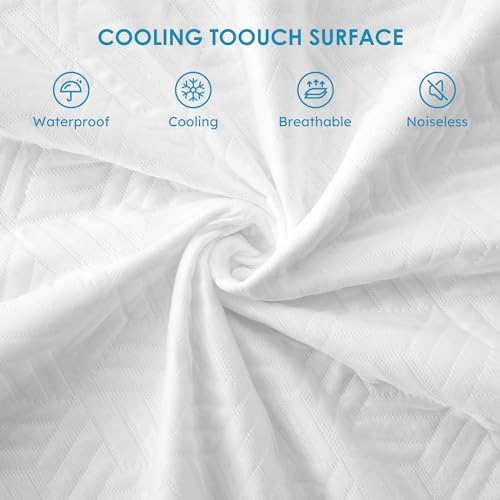 Cozymaker Cooling King Size 100% Waterproof Mattress Protector - Image 2