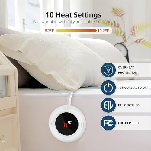 GOTCOZY Heated Mattress Pad Twin Size-Heated Pad - Image 5