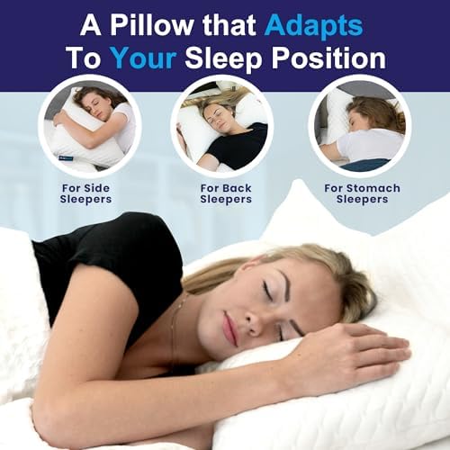 Sidney Sleep Pillow for Side and Back Sleepers - Image 5