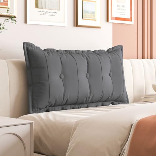 Headboard Pillow Twin XL Backrest Pillow – Dorm Daybed Pillow, Bolster Pillow by Daneey