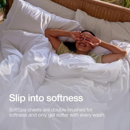 Coop Home Goods Comphy SoftSpa Pillowcase Set of 2, Dove Grey Super Soft Pillow - Image 2