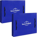 2PC Mattress Bags for Moving, Extra Thick Waterproof Mattress Cover by SaveAMatt