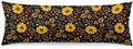 Floral Body Pillow Cover Sunflower Pillowcase by Unknown