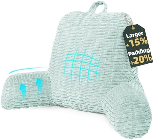 21" Higher Large Reading Pillow by LUISOF