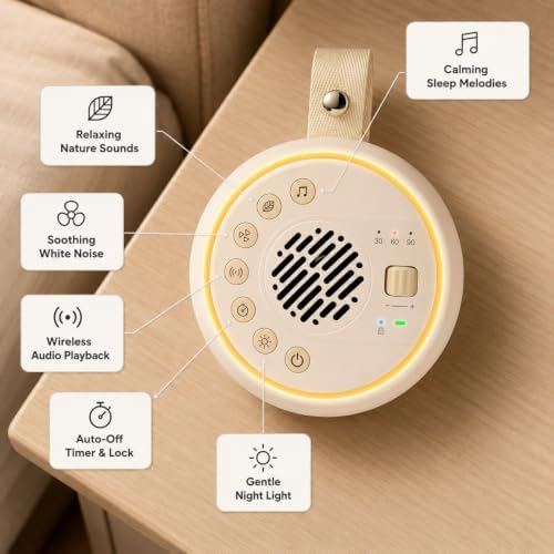 White Noise Machine, Portable Sound Machine - Image 5