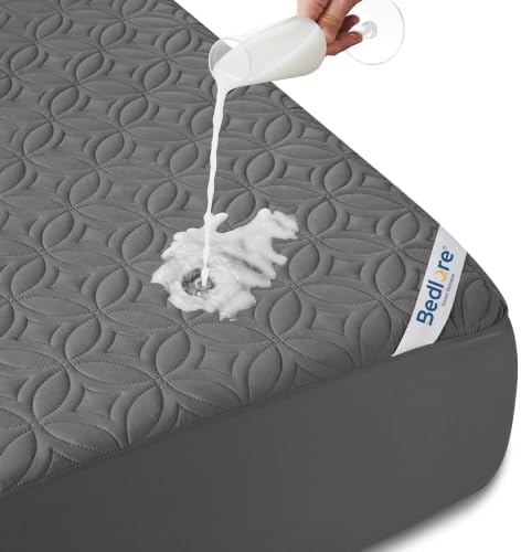 BEDLORE Waterproof Mattress Protector, King Size Mattress Pad by Bedlore