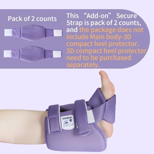 Add-on Secure Strap Prevent 3D Heel Protector from Shifting or Falling Off - Image 2