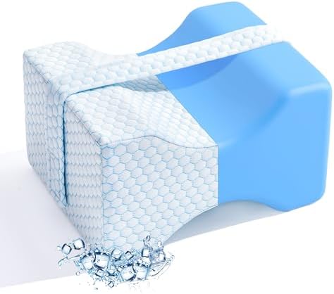 UJPFEO Knee Pillow for Side Sleepers, Memory Foam Leg Support Pillow for by UJPFEO