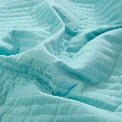 Quilted Body Pillow Cover, Striped Long Size 21"x54" Body Pillowcase 1PC Soft - Image 6