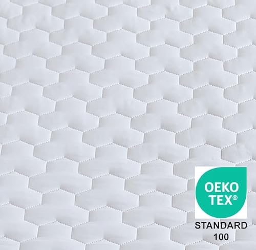Quilted Waterproof Mattress Pad Queen - Image 2