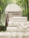 Bedsure PureWoven 100% Viscose Derived from Bamboo, California King Sheets by BEDSURE