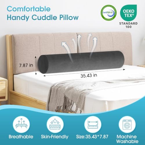 SereneCloud Memory Foam Body Pillow - Image 4