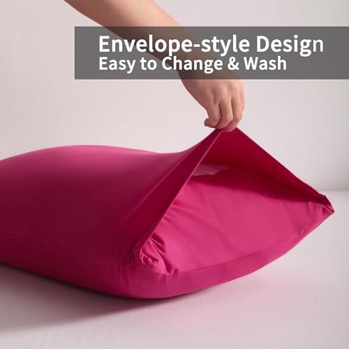 Body Pillow Cases, 2 Pack, 20x54 in, Microfiber - Image 4