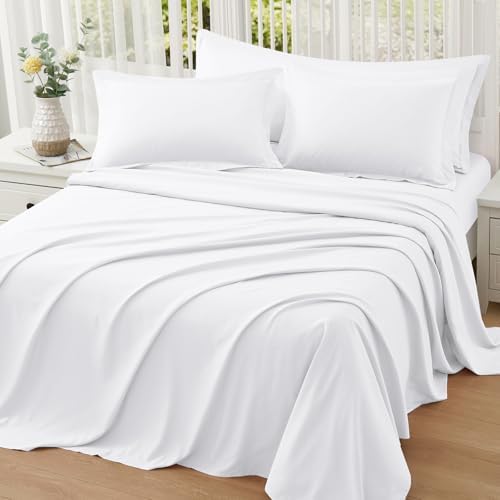 Homiest White Pillow Shams Standard Size Set of 2, 2-Inch Flange - Image 7