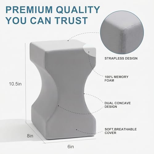 UJPFEO Knee Pillow for Side Sleepers, Leg Pillow for Sciatica, Joints Pain - Image 6