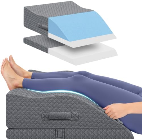 Elevation Pillows for Leg After Surgery, Adjustable Wedge Pillow by Unknown