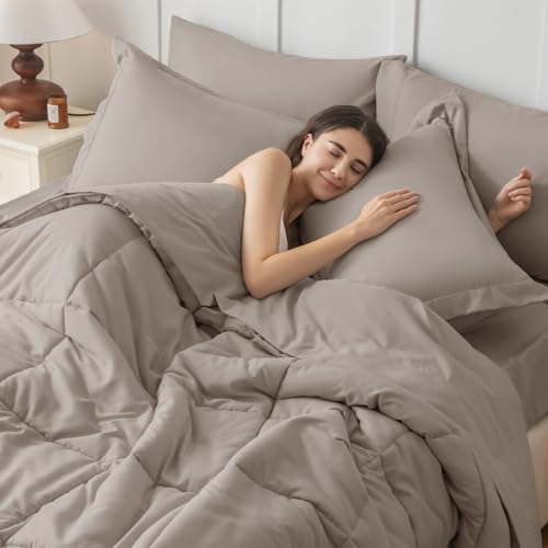 JOLLYVOGUE Twin XL Comforter Set, Ultra-Soft Bed in a Bag Twin XL Size 5 Pieces - Image 6
