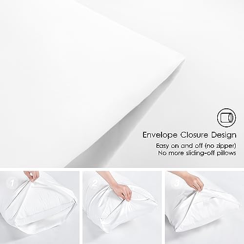 Love's cabin Queen Comforter Set White, 7 Pieces Queen Bed in a Bag, All Season - Image 6