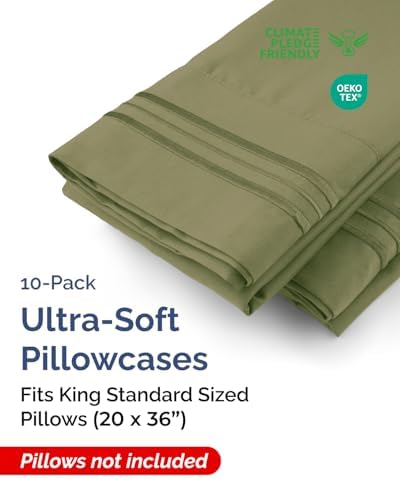 King Standard Pillow Cases Set of 10 - Image 2