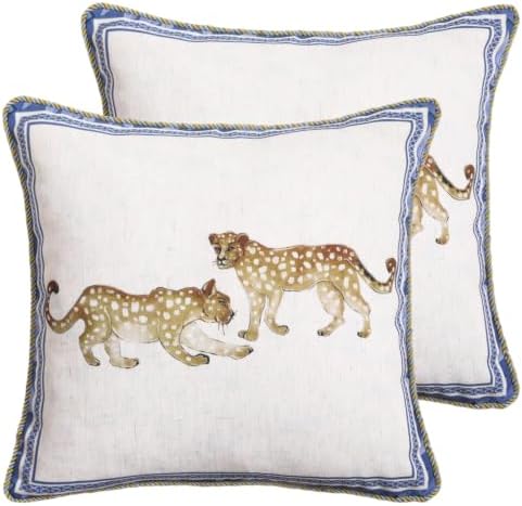 patdrea Designer Vintage Linen Throw Pillow Cover by patdrea