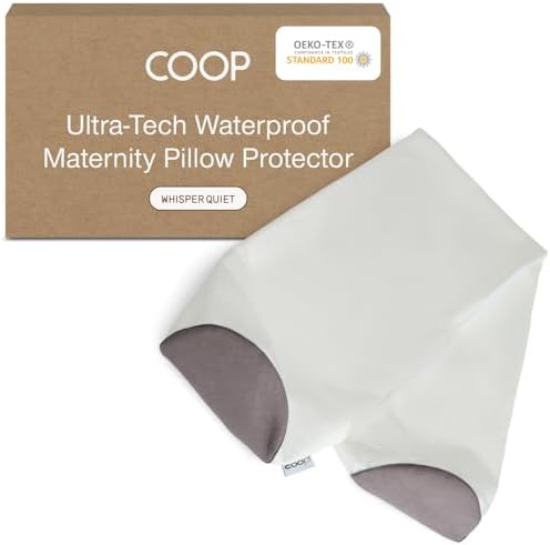 Coop Home Goods Ultra-Tech Waterproof Maternity Pillow Protector – Zippered by CoopSleepGoods