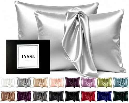 Mulberry Silk Pillow Cases for Hair and Skin by Home