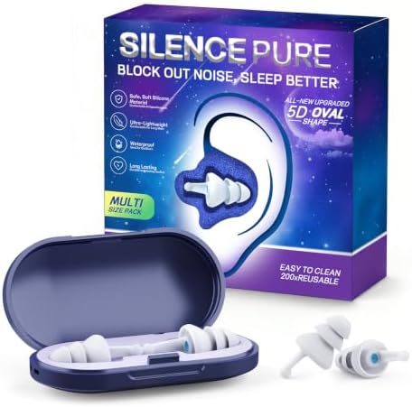 Ear Plugs for Sleeping, Silicone Noise Cancelling Ear Plugs by Unknown