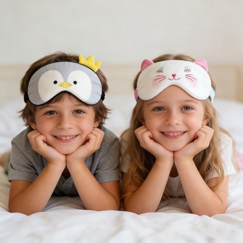 Orose Kids Silk Sleep Mask Cute Adjustable Original Design - Image 3