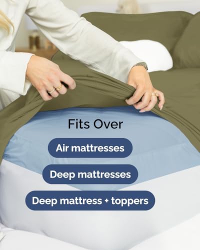 Extra Deep Flex Top Split Head King Sheet Set - Image 6