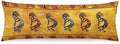 Rustic Southwestern Body Pillow Cover Southwest Native American Kokopelli by TOKILIAR