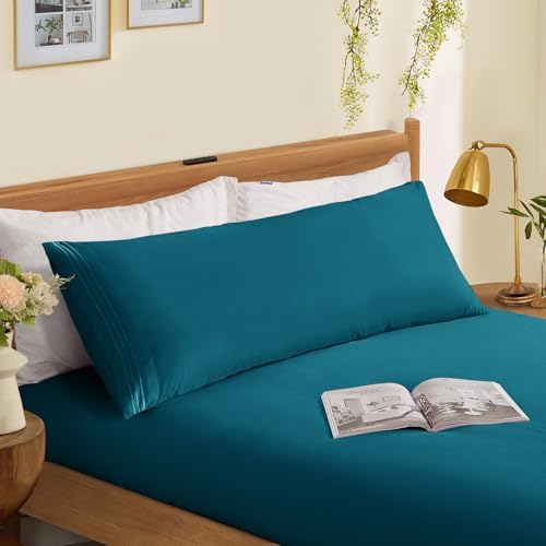 Horbaunal Microfiber Body Pillow Covers, 2 Pack - Image 2