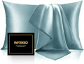 INFIIXSO Mulberry Silk Pillow Cases Standard Size by INFIIXSO