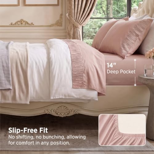 Bedsure Twin XL Sheets Dorm Bedding - Image 4