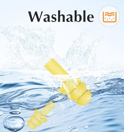6 Pairs Small Ear Plugs for Sleeping, Soft Earplugs - Image 5