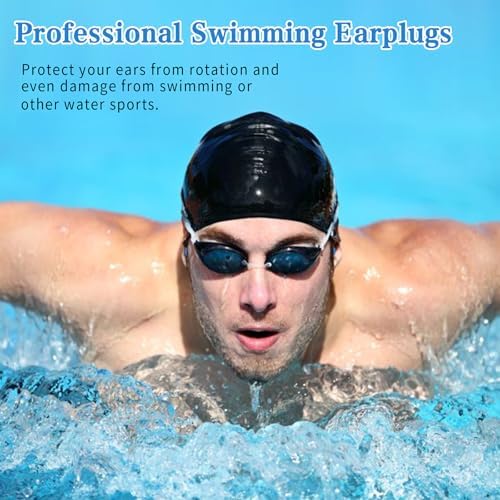 24 Pair Light Blue Ear Plugs Bulk NRR 29dB Reusable Silicone - Image 6
