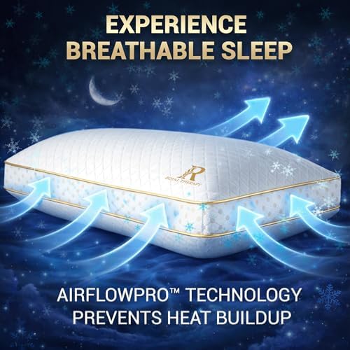 Royal Therapy King Memory Foam Pillow, Adjustable Shredded Odor-Free Pillow - Image 2
