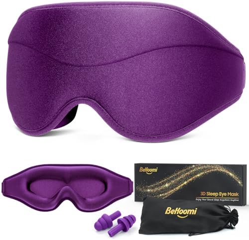 BeHoomi Sleep Mask, Premium Eye Mask by BeHoomi