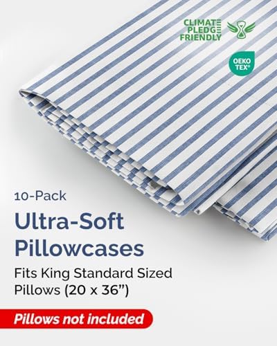 King Standard Pillow Cases Set of 10 - Image 2