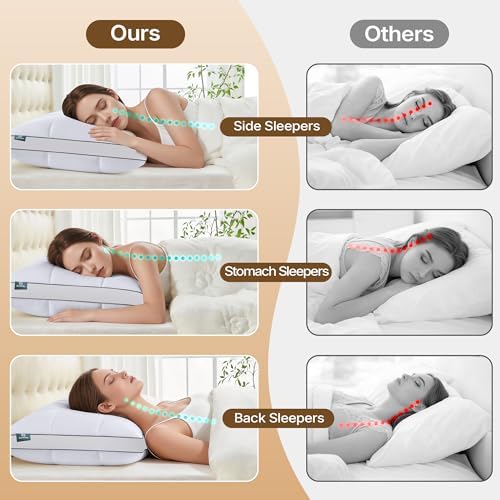 Luxury Adjustable Pillows Queen Size - Image 6