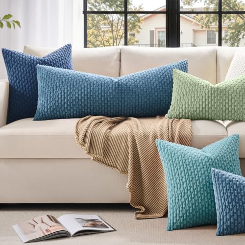 Kevin Textile Soft Corduroy 16"x24" Lumbar Pillow Cover 1 Pack - Image 6