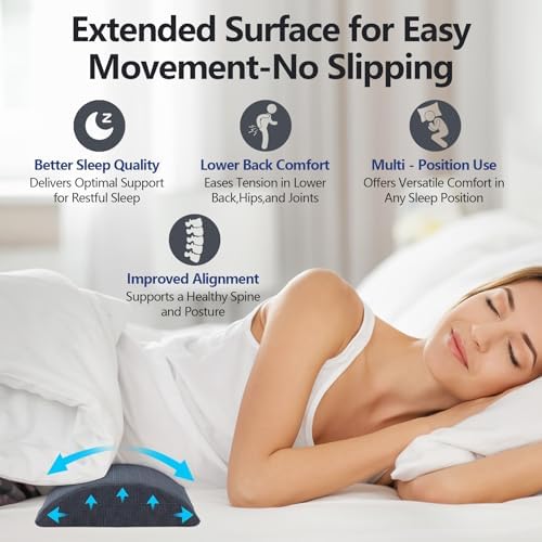 Cozyhealth - 2.95" H*18.7" L - Soft Small Lumbar Pillow - Image 2