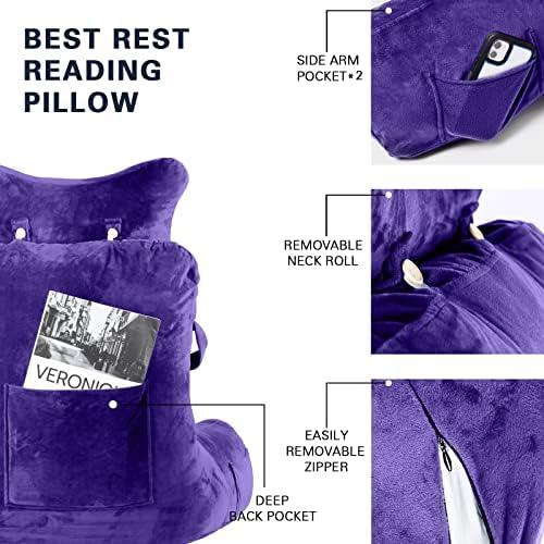 Reading Pillow-Extra Large 31" Bed Rest Pillow - Image 6