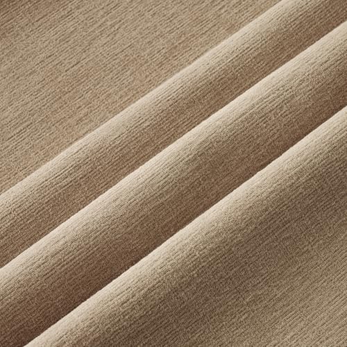 MIULEE Light Brown Chenille Couch Throw Pillow Covers - Image 2