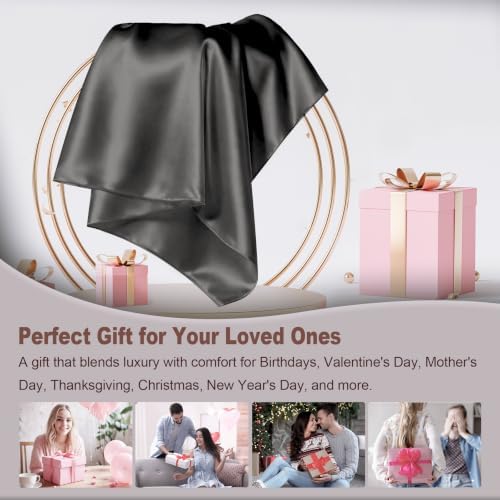 LYSHIN Silk Pillow Cases 2 Pack Standard Size - Image 6