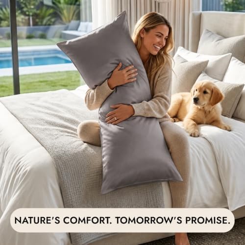 Cotton Metrics Body Pillowcase 20x54 – 100% Tencel Lyocell Eucalyptus Cooling - Image 7